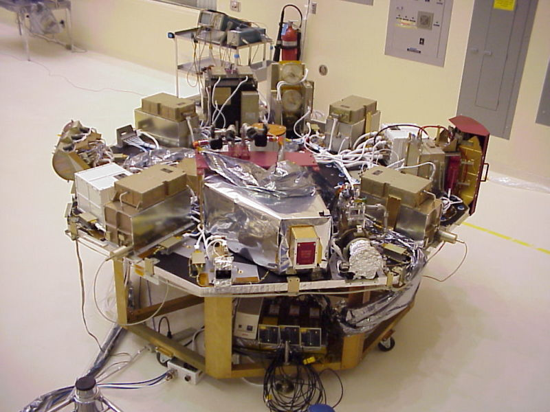 Los instrumentos de IMAGE. Imagen: NASA